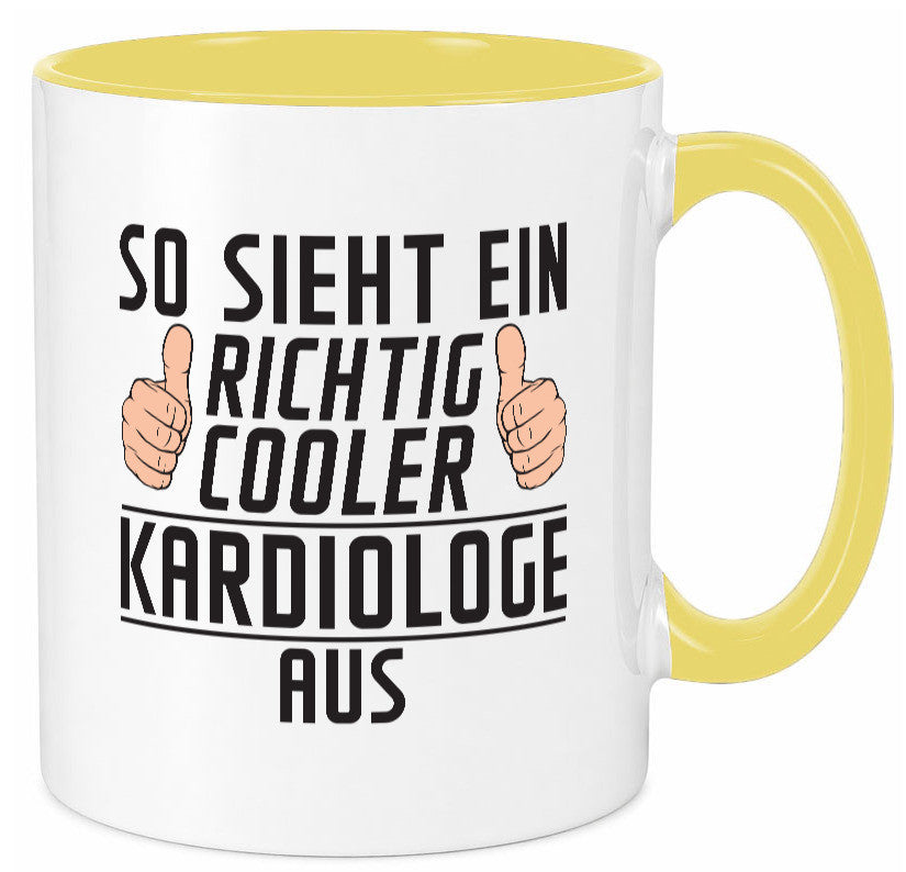 Richtig Cooler Kardiologe | Kardiologie lustiger Spruch Geschenk Humor