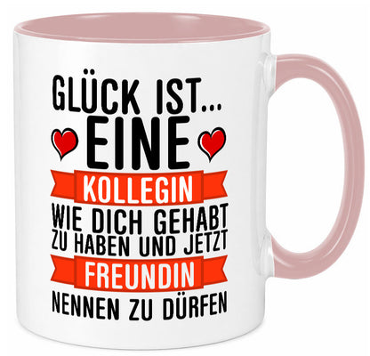 Kollegen Freundin | Arbeitskollegin Lieblingsfreundin lustiger Spruch Geschenk Tasse
