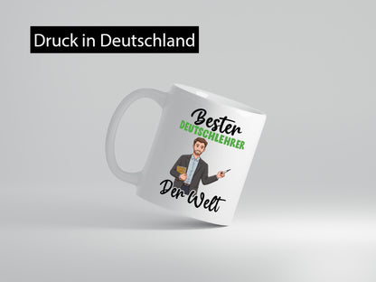 Bester Deutschlehrer | Lehrer Schule v2 lustiger Spruch Geschenk Humor