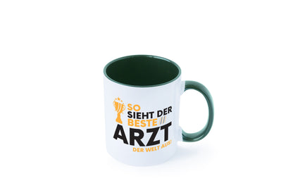 Der Weltbeste Arzt | Medizin Doktor Facharzt lustiger Spruch Geschenk Humor Tasse