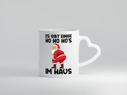Es gibt einige ho hos im Haus Weihnachten Geschenk Humor Geschenkidee lustiger