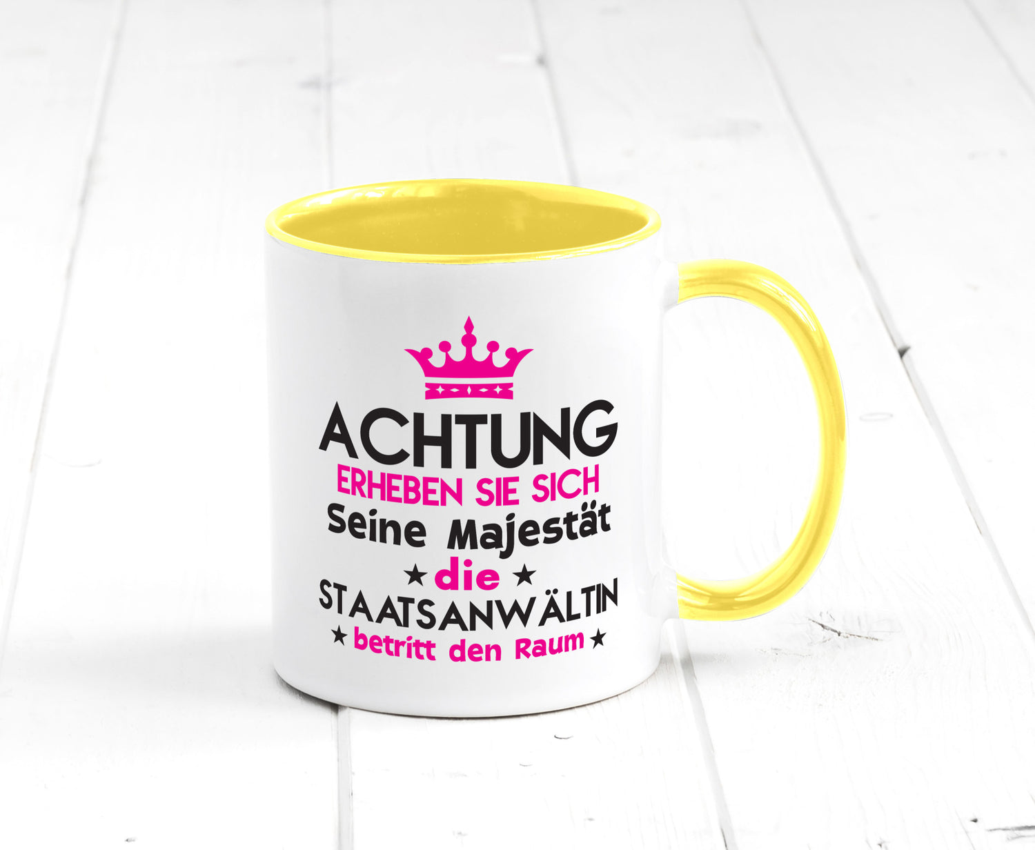 Seine Majestät Staatsanwältin | Anwältin lustiger Spruch Geschenk Humor