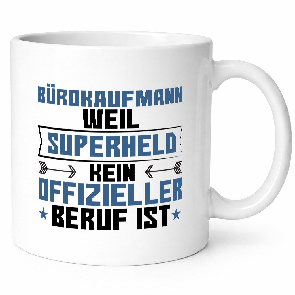 Superheld Bürokaufmann | Kaufmann Geschenk Arbeit Kollegen Büro lustiger Spruch
