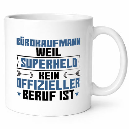 Superheld Bürokaufmann | Kaufmann Geschenk Arbeit Kollegen Büro lustiger Spruch