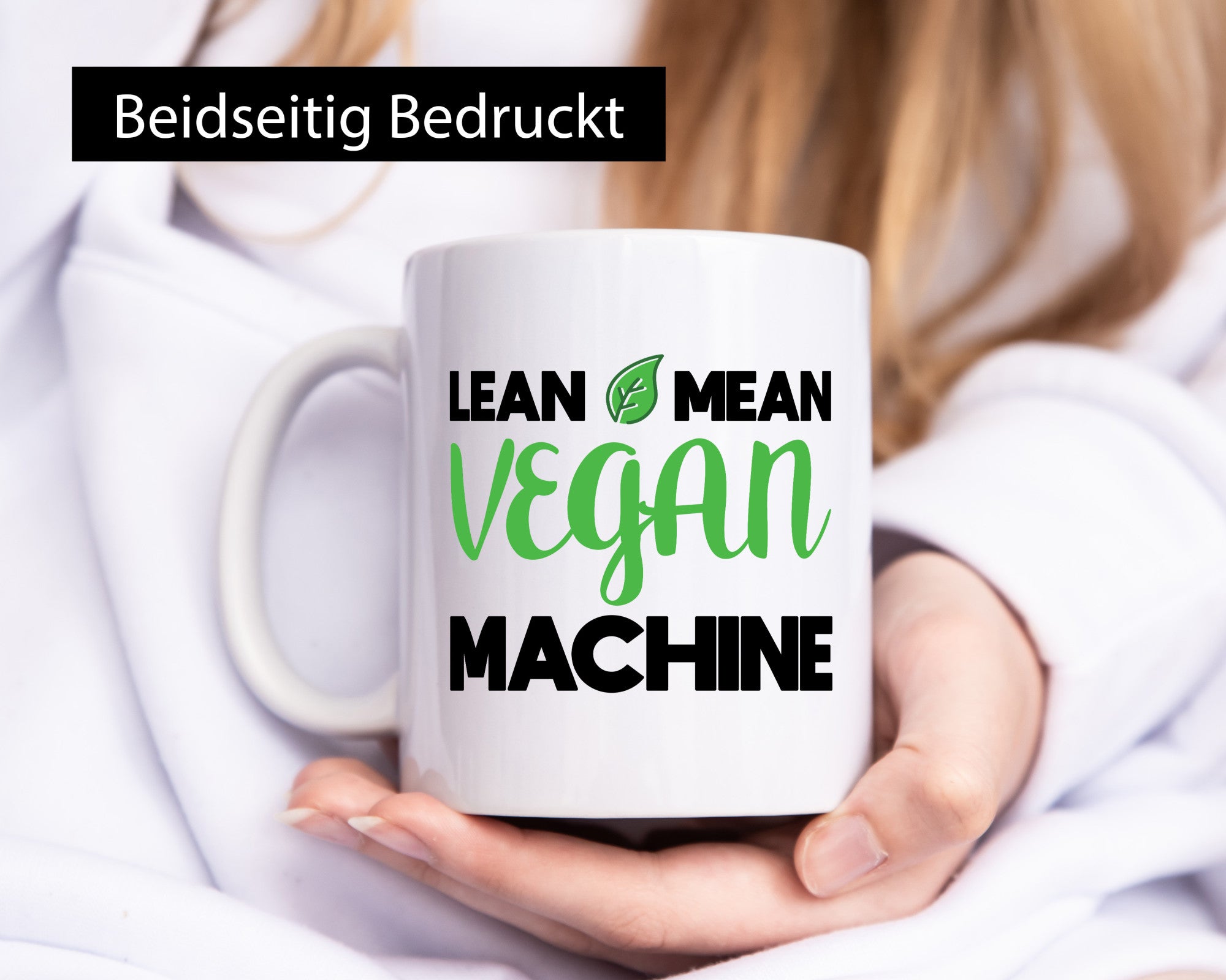Lean Mean Vegan Maschien | Vegetarier lustiger Spruch Geschenk Humor