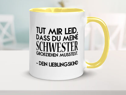 Lieblingskind | Eltern Schwester Kinder lustig Geschenk Humor Geschenkidee