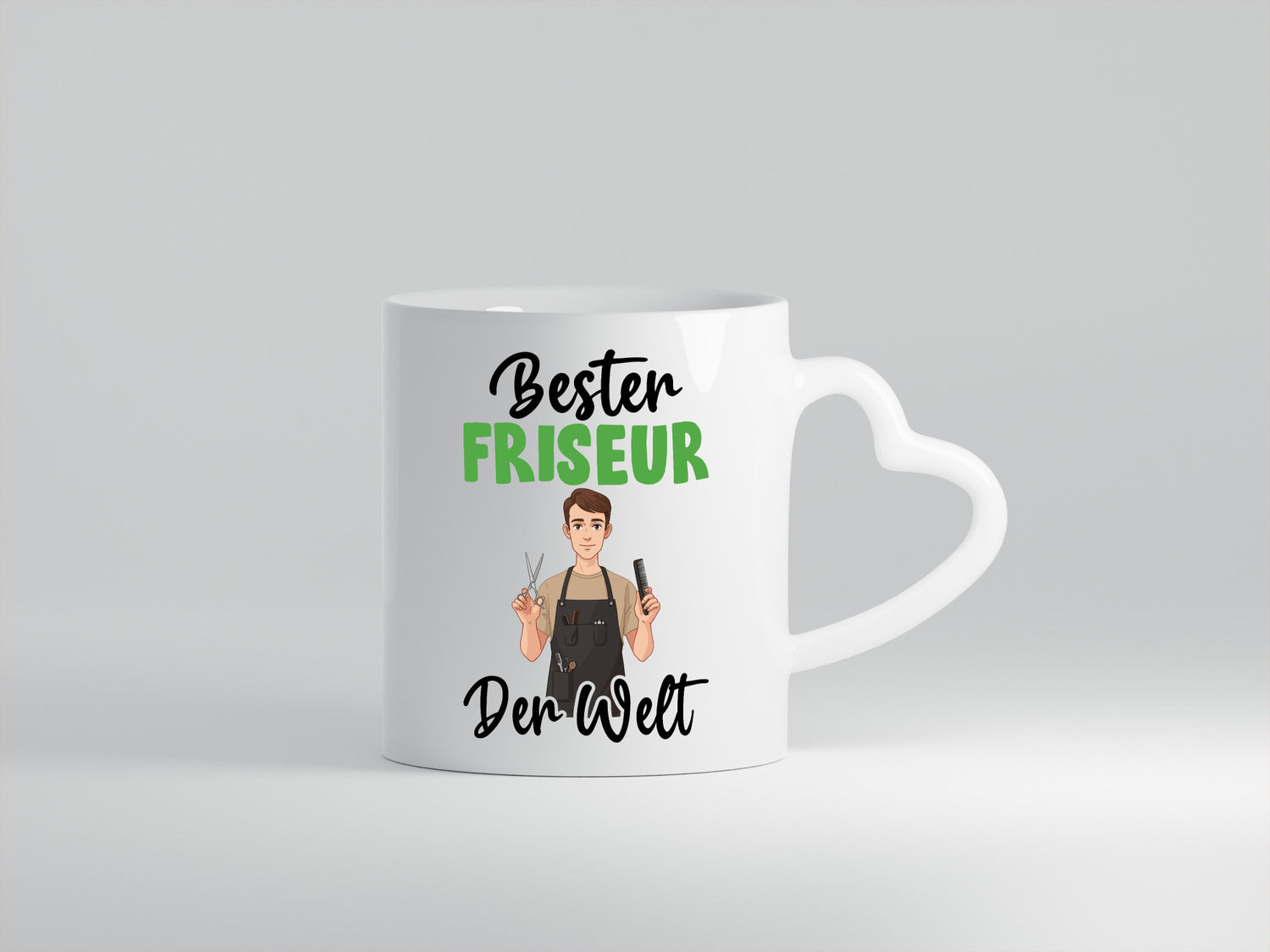 Bester Friseur | Frisuer lustiger Spruch Geschenk Humor Geschenkidee Tasse