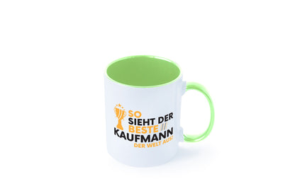 Der Weltbeste Kaufmann Kaufmänner lustig Humor Geschenkidee Geschenk Tasse