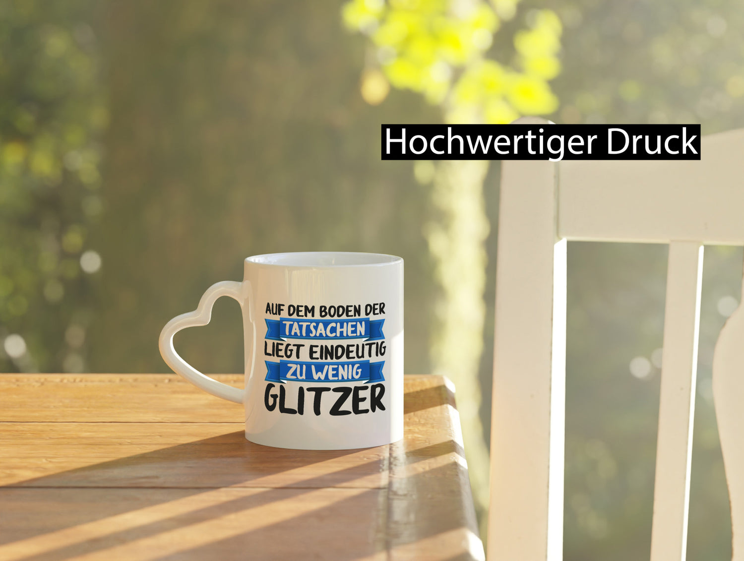 Auf den boden der Tatsachen | Glitzer komm mal runter lustiger Spruch Geschenk