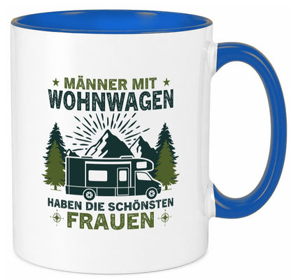 Männer mit Wohnwagen | Schönste Frauen Camping Humor Geschenkidee Tasse