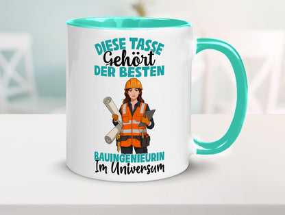 Im Universum: Bauingenieurin | Ingenieurin lustiger Spruch Geschenk Humor