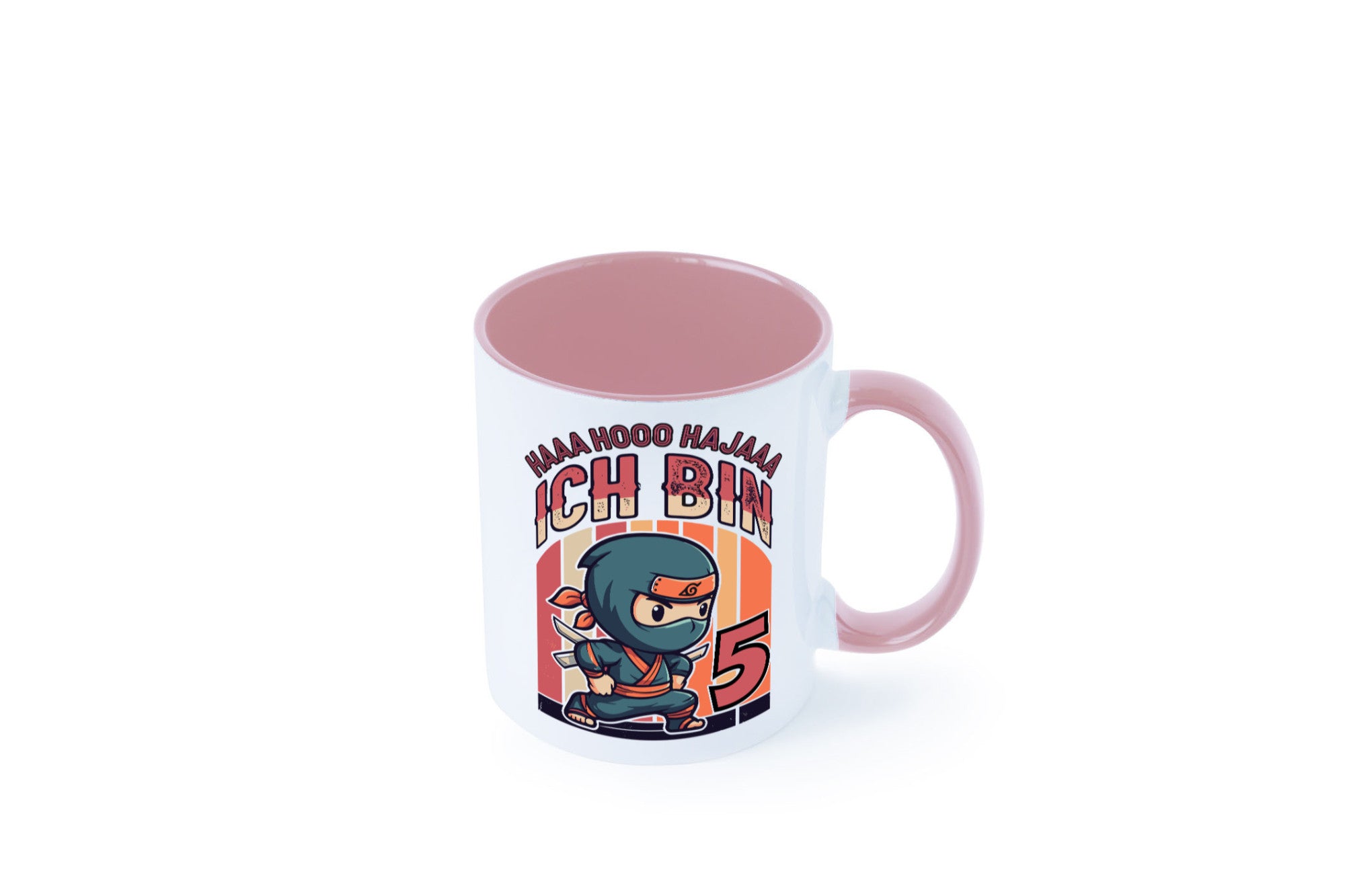 5. Geburtstag | Ninja Junge 5 Jahre Humor Geschenkidee Tasse