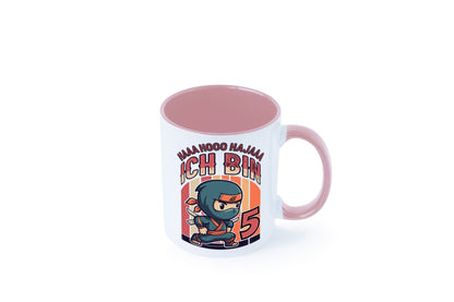 5. Geburtstag | Ninja Junge 5 Jahre Humor Geschenkidee Tasse