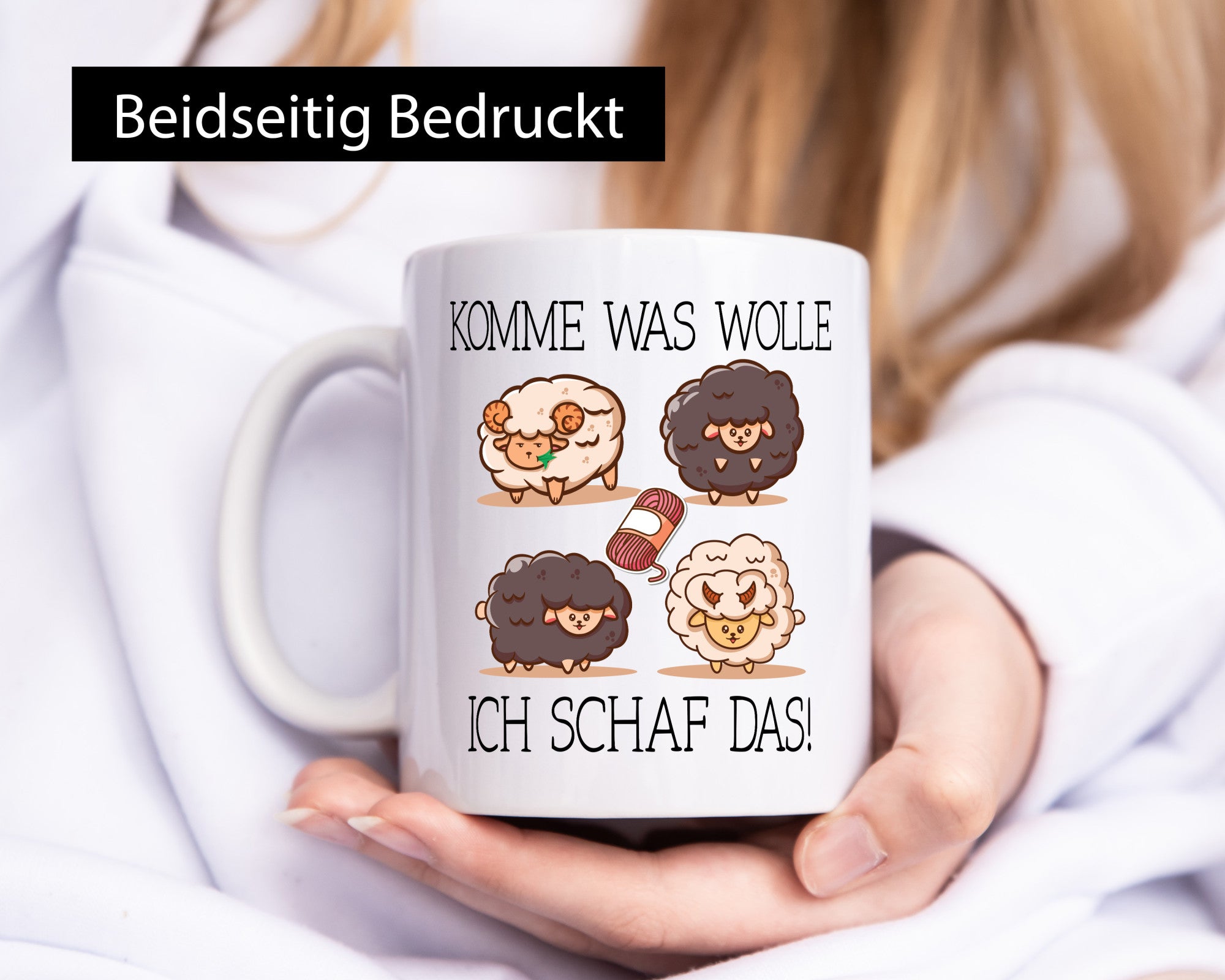 Komme was wolle ich schaff das | Schaffe lustig Humor Geschenkidee Geschenk