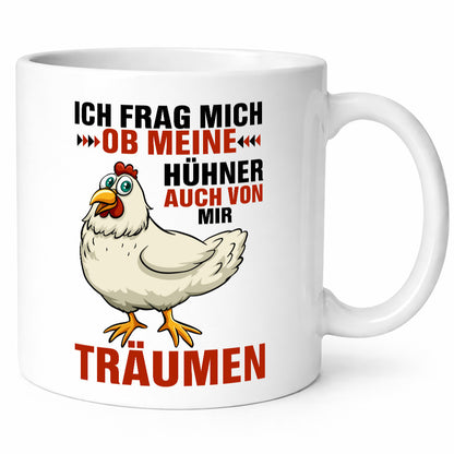 Träumen meine hühner auch von mir? Landwirt | Hühnerstall v2 Geschenk Humor
