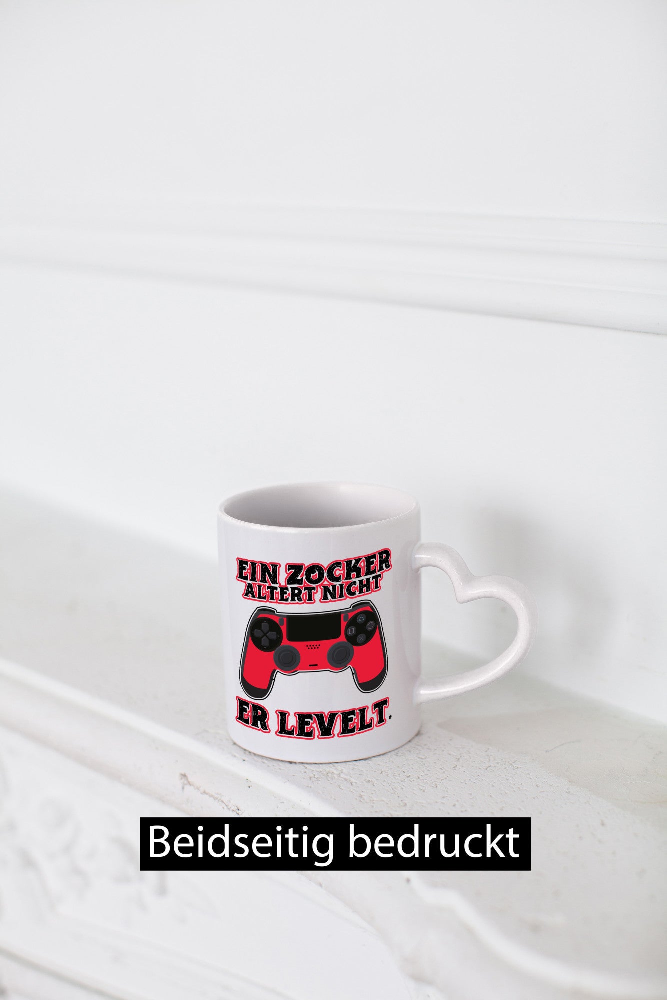 Zocker altern nicht Geschenk Humor Geschenkidee lustiger Spruch Tasse