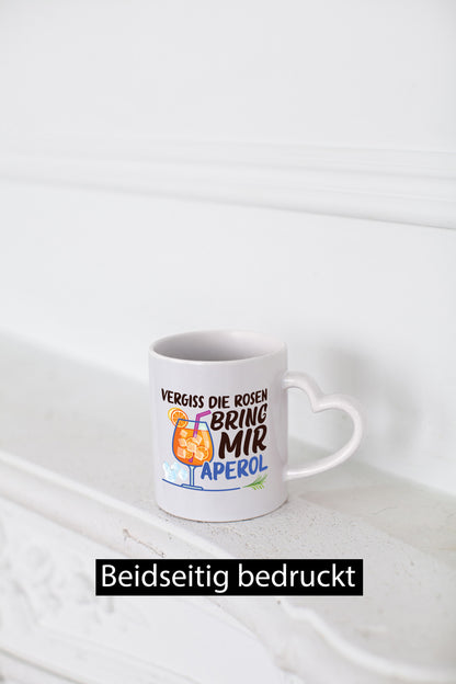 Bring mir Aperol | Rosen Paar Party Geschenkidee Humor Tasse