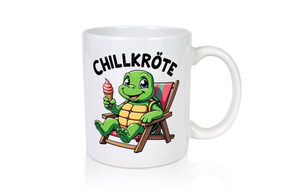 Chillkröte | Schildkröte Turtle Humor Geschenkidee Tasse