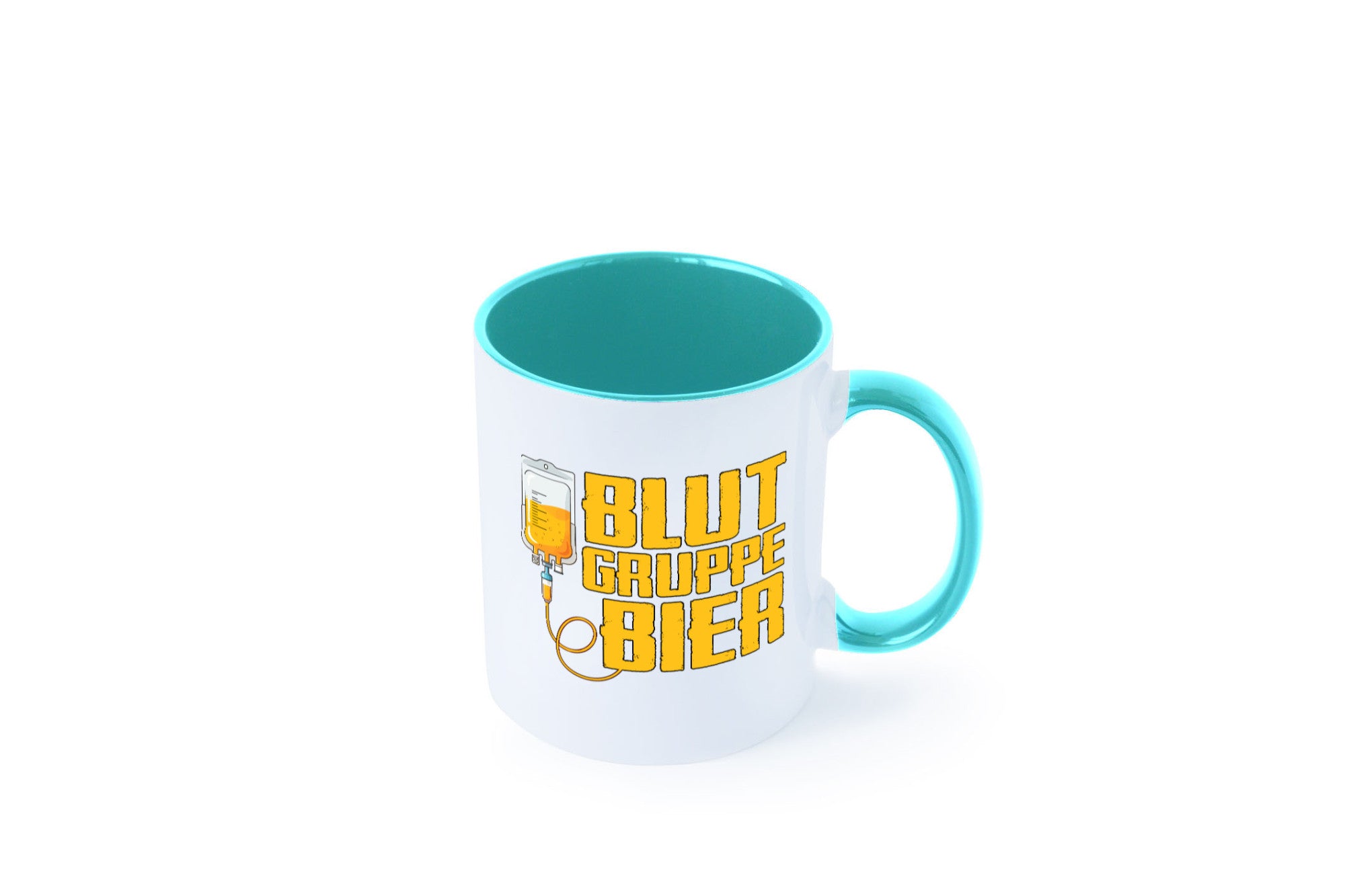 Blutgruppe Bier | Saufen Trinken Biertrinker Humor Geschenkidee Tasse