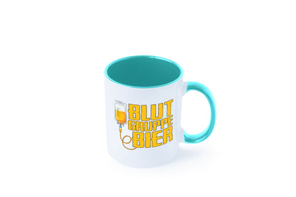 Blutgruppe Bier | Saufen Trinken Biertrinker Humor Geschenkidee Tasse