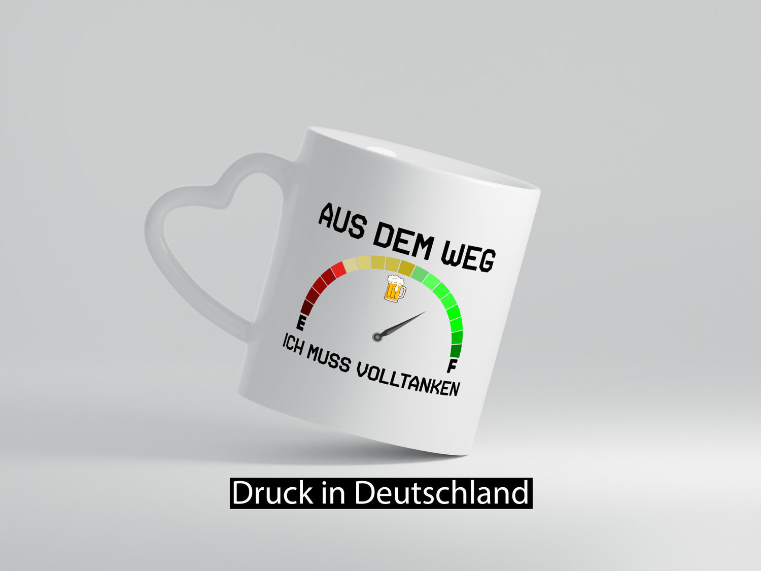 Aus dem Weg | Volltanken Bier Biertrinker Tacho lustig Humor Geschenkidee