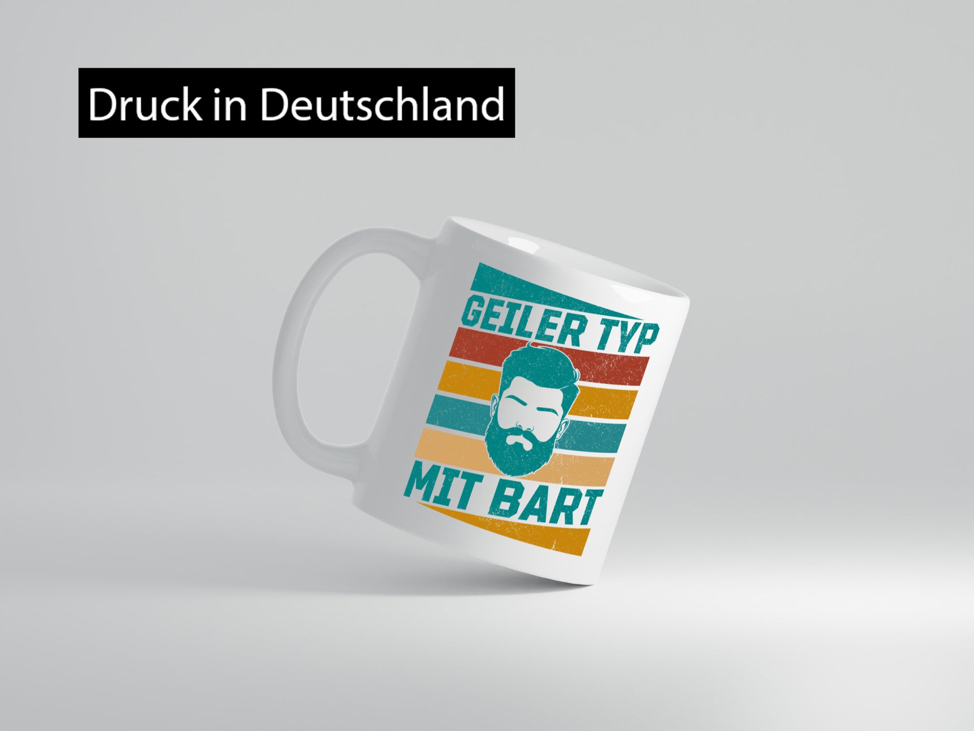 Geiler Typ mit Bart | Bartträger lustig Humor Geschenkidee Geschenk Tasse