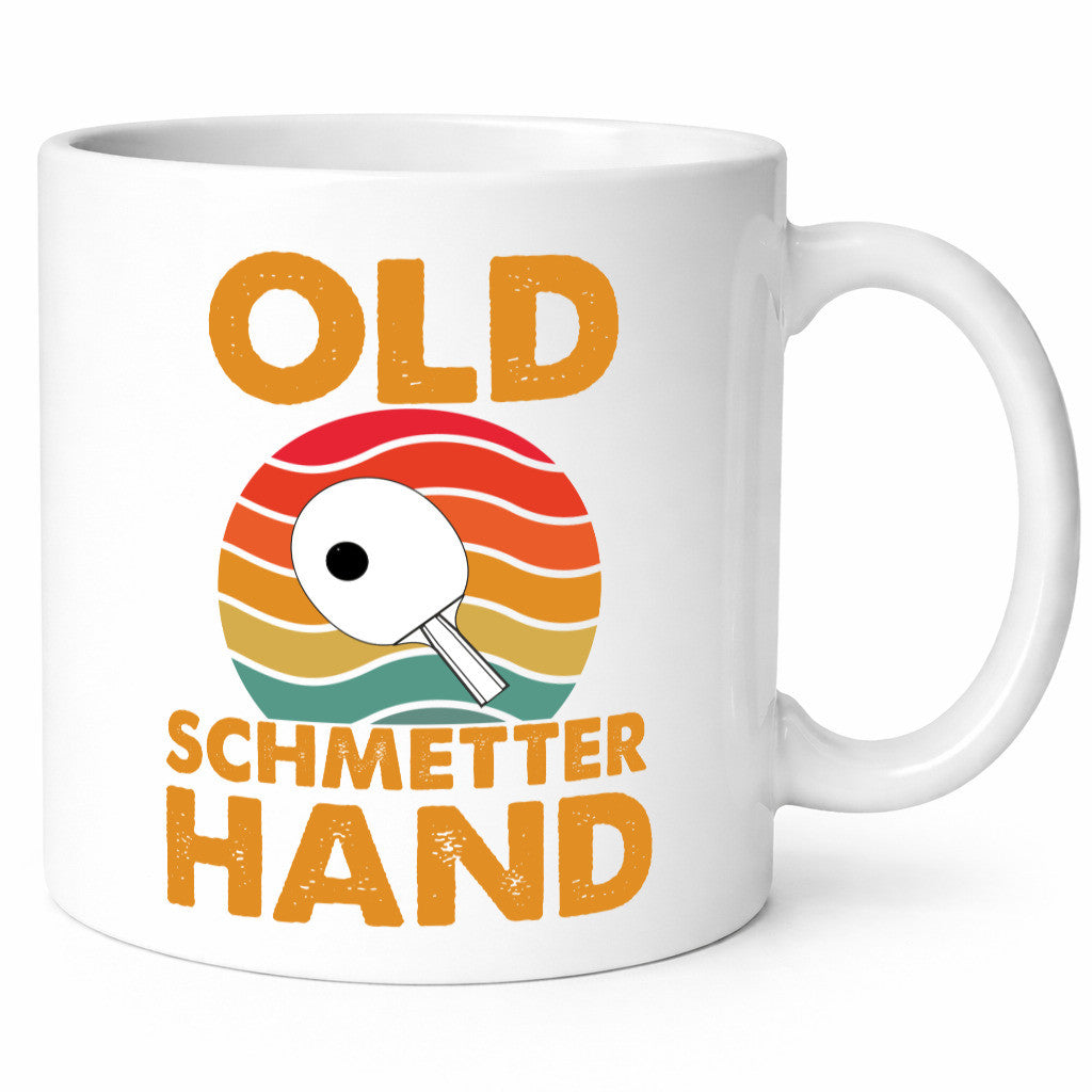 Old Schmetterhand | Vereinssport Tischtennis Spruch lustiger Geschenk Humor