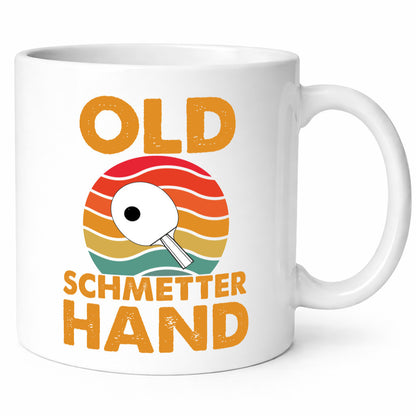 Old Schmetterhand | Vereinssport Tischtennis Spruch lustiger Geschenk Humor