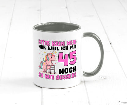 45. Geburtstag | 45 Jahre Mit noch so gut aussehen Geschenk Geschenkidee