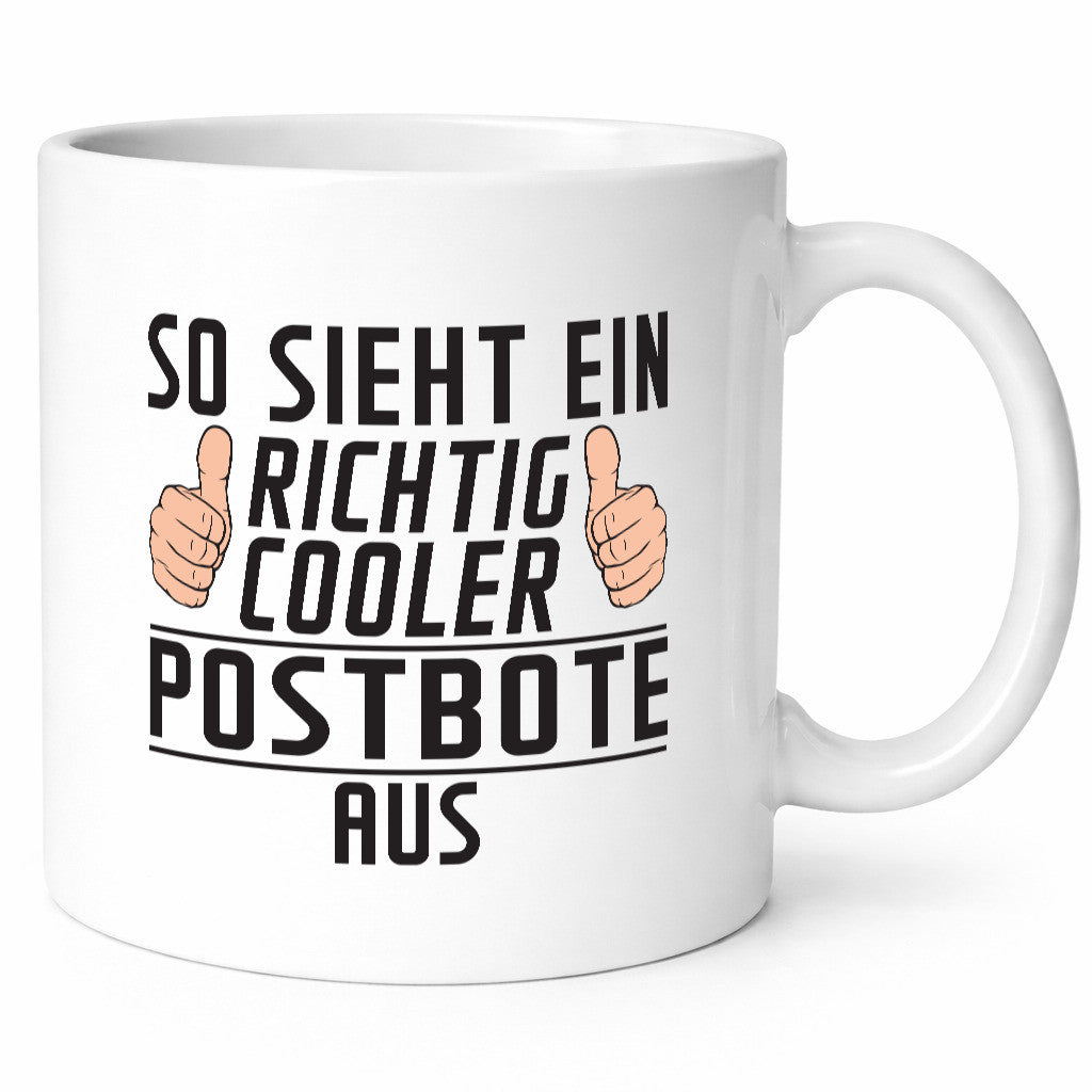 Richtig Cooler Postbote | Beruf Post Briefträger Humor Arbeit Kollegen Büro