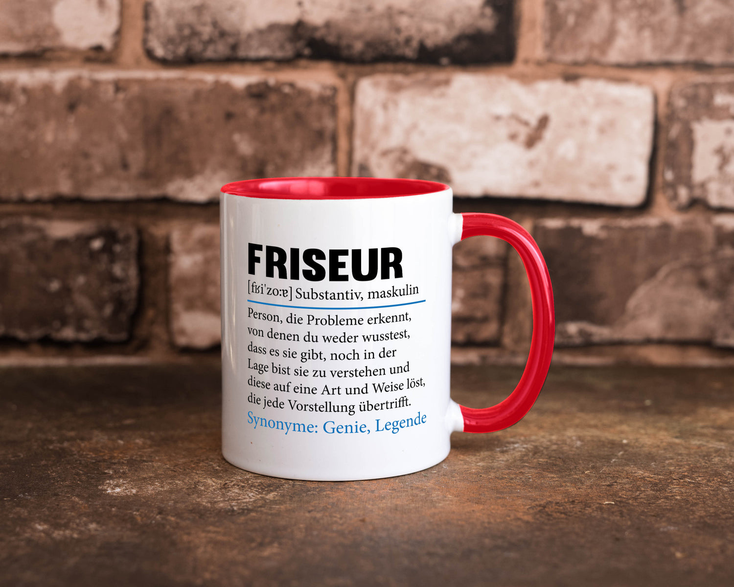 Friseur | Spruch Frisör Beruf lustig Humor Arbeit Kollegen Büro Geschenkidee