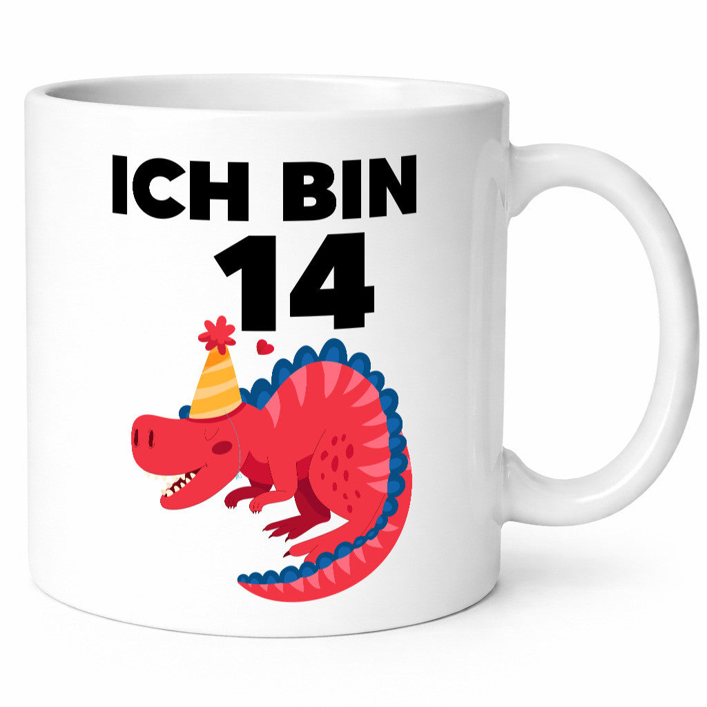 14. Geburtstag | Dino Dinosaurier 14 Jahre Geschenk Geschenkidee lustiger