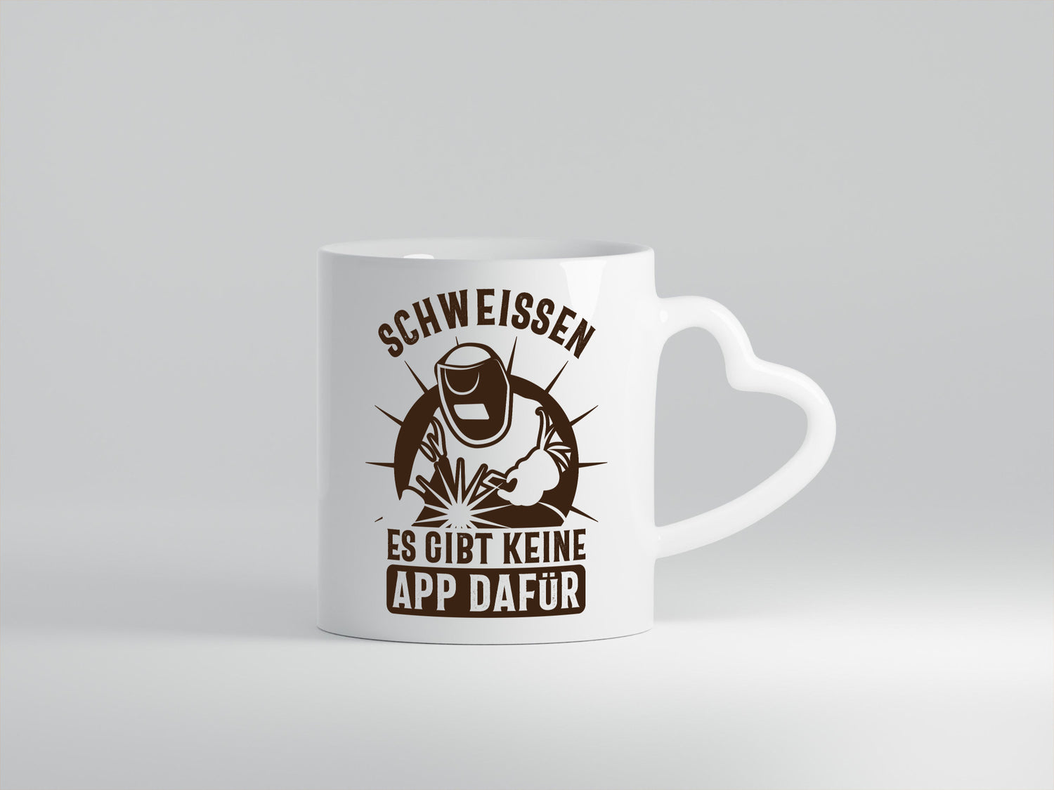 Schweissen, keine App | Schweisser Geschenkidee Humor Tasse
