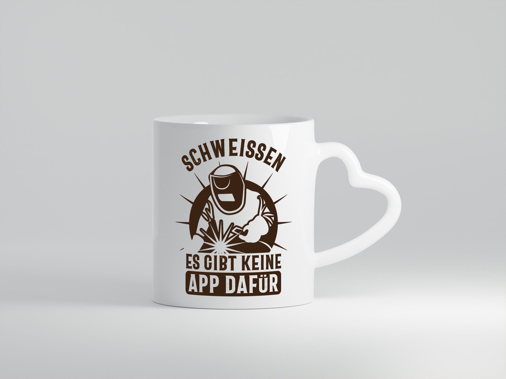 Schweissen, keine App | Schweisser Geschenkidee Humor Tasse