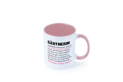 Gärtnerin | lustig Gartenbau Beruf Spruch Geschenk Arbeit Kollegen Büro