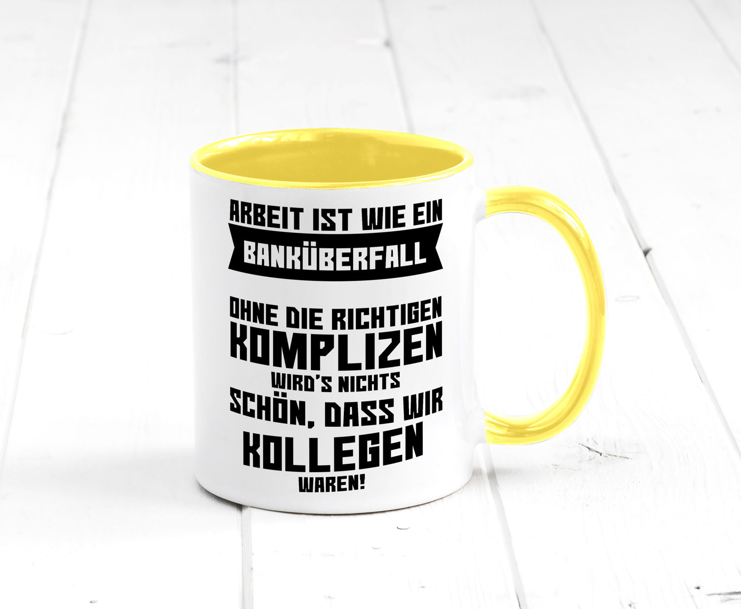 Arbeit | Kollegen Komplizen Jobwechsel Abschied Büro lustiger Spruch Geschenk