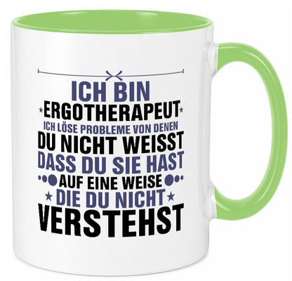 Löse Probleme: Ergotherapeut | Ergotherapie v2 lustig Humor Geschenkidee