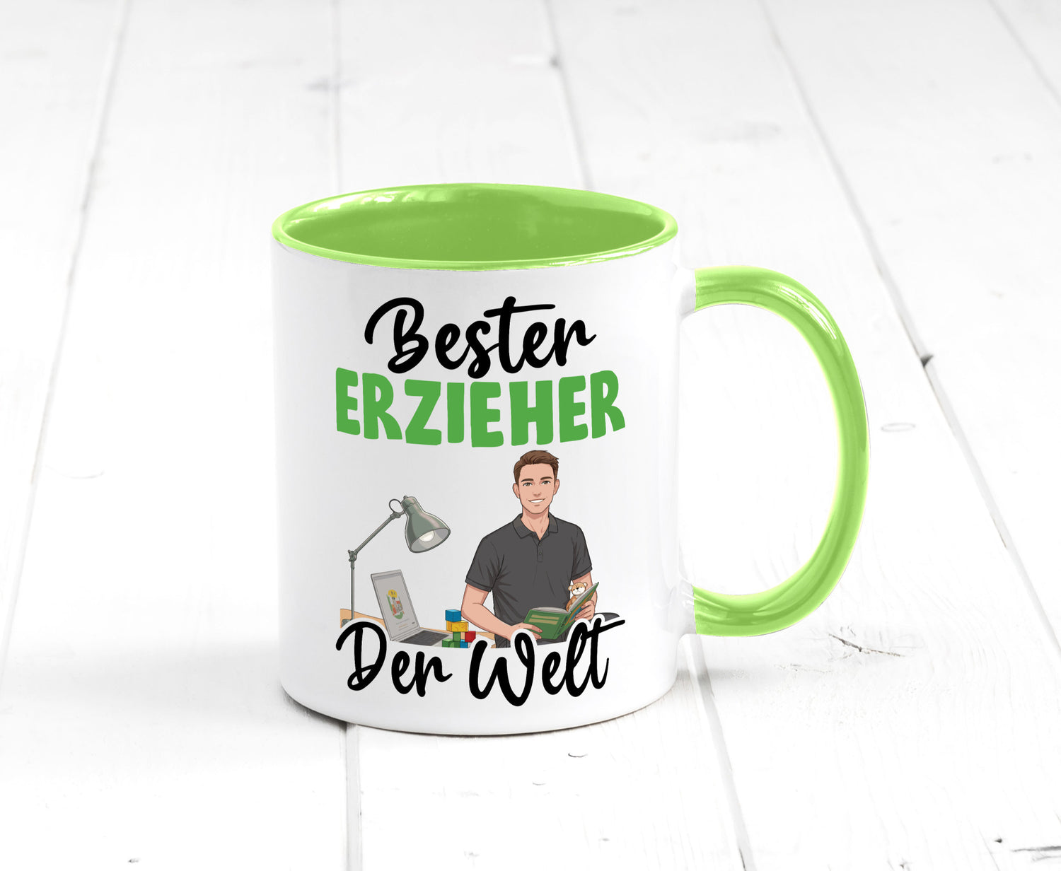 Bester Erzieher | Pädagoge Schule v2 Geschenk Humor Geschenkidee lustiger