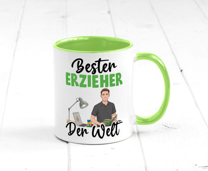 Bester Erzieher | Pädagoge Schule v2 Geschenk Humor Geschenkidee lustiger