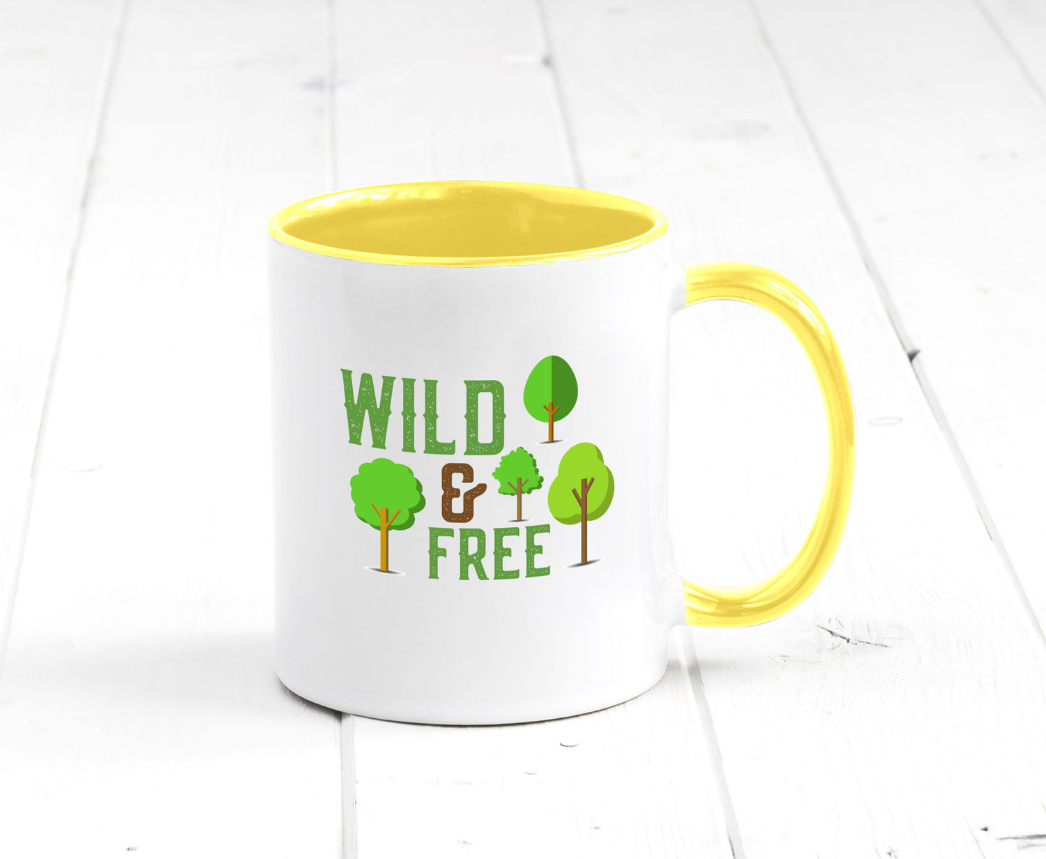 Wild and free | Freiheit Camper Hobbycamper Geschenkidee Humor Tasse