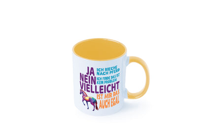Ja ich Rieche nach Pferd | Reiten Pferdestall lustiger Spruch Geschenk Humor