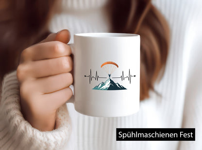 Gleitschirm | Motiv Paragleiter Gleitschirmfliegen vl10 Geschenk Humor