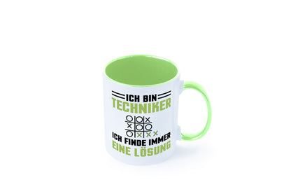 Ich bin Techniker finde immer eine Lösung | lustiger Spruch Geschenk Humor