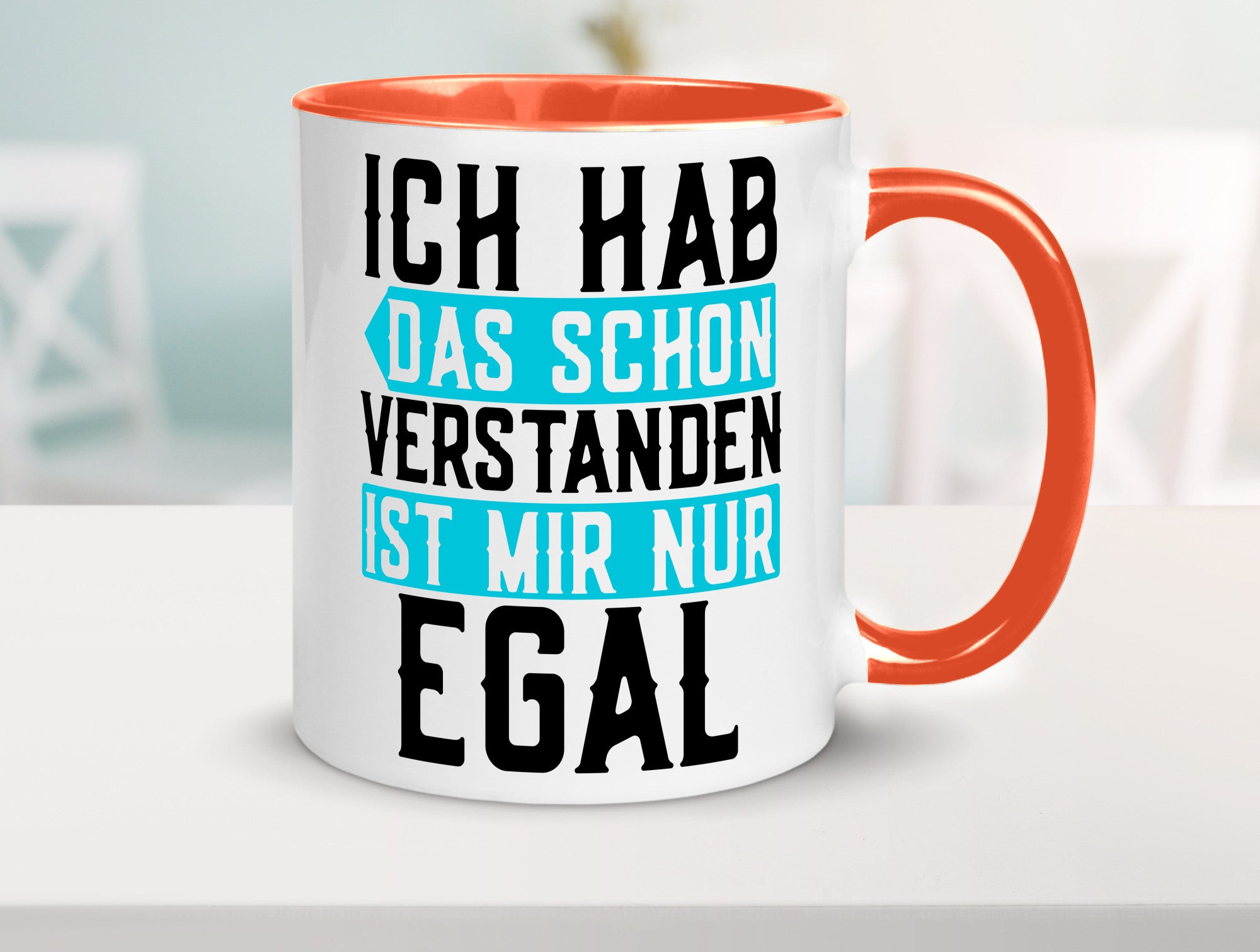 Ist mir egal | Protest Teenager Humor Spruch Büro lustig Arbeit Kollegen