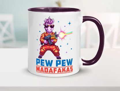 Pew Madafakas vl5 lustiger Spruch Geschenk Humor Geschenkidee Tasse