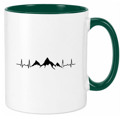 Berge Motiv | Alpen Skifahren Skiurlaub Apres Ski Geschenkidee Humor Tasse