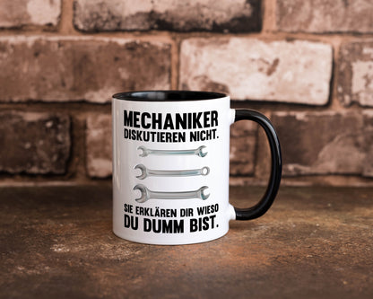 Mechaniker Diskutieren nicht sie erklären nur wieso Geschenkidee Tierliebhaber