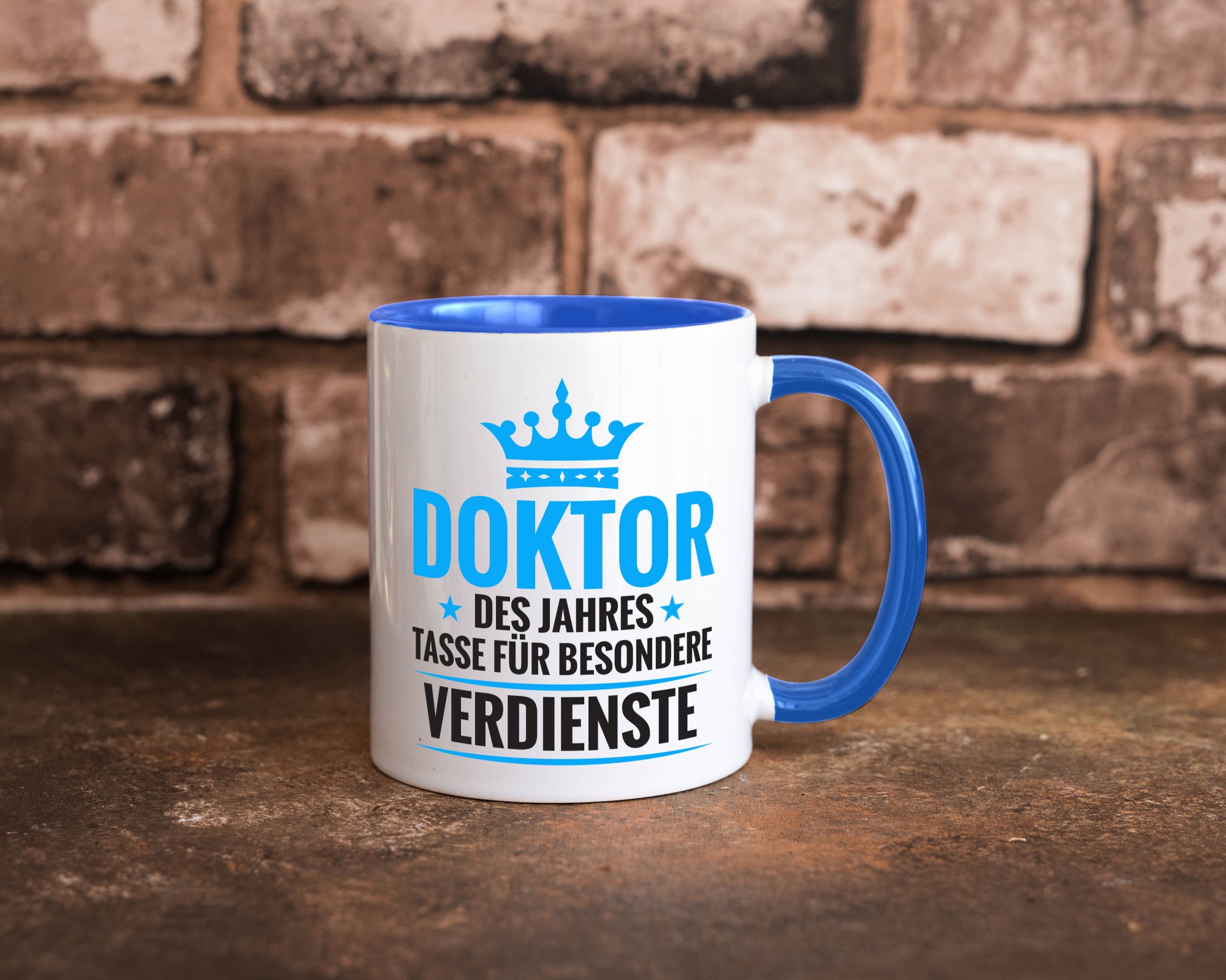 Besonderer Verdienst: Doktor | Doktorand Doktortitel Humor Geschenkidee Tasse