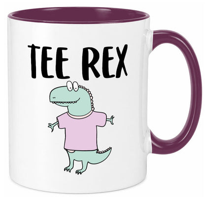 Tee Rex | Becher Dinosaurierer Teetrinker Geschenk Humor Geschenkidee lustiger Tasse