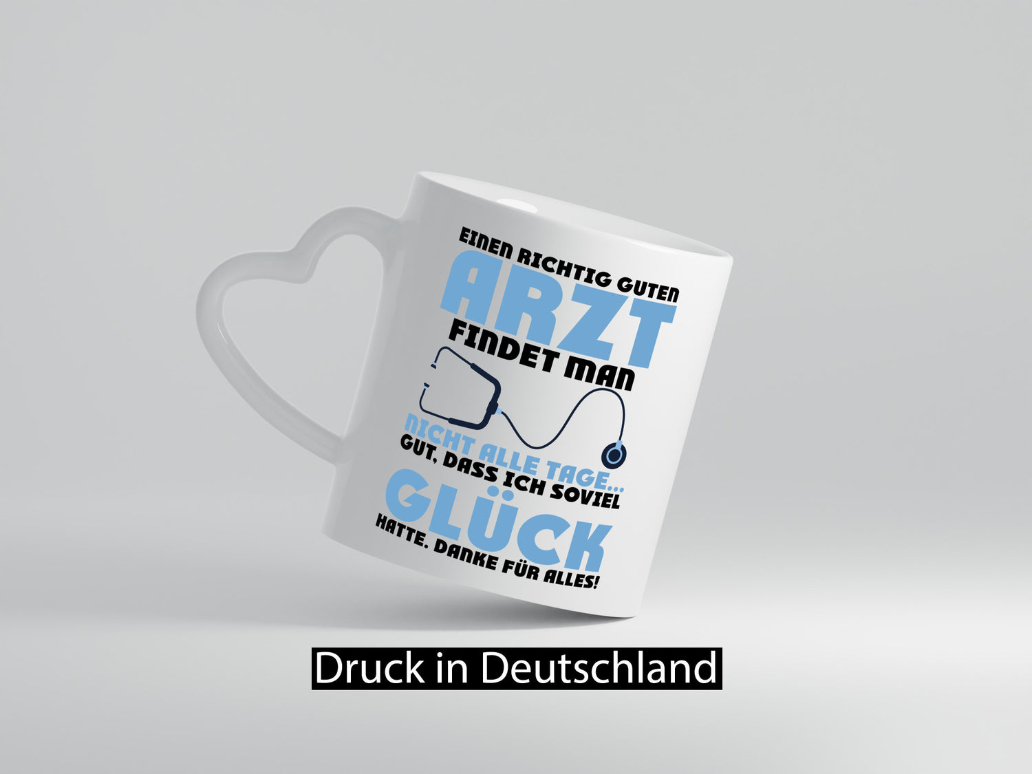 Richtig guter Arzt | Dankeschön Doktor Stethoskop Humor Geschenkidee Tasse